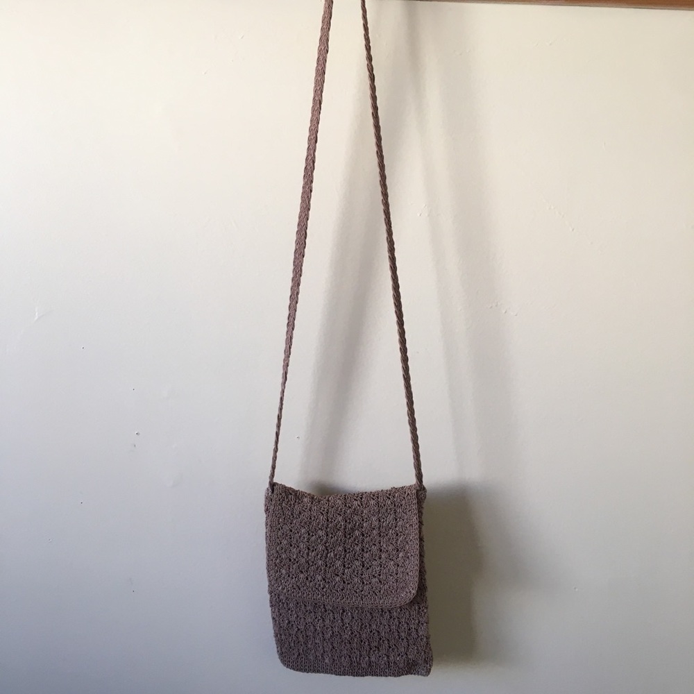 Knit Crossbody Bag